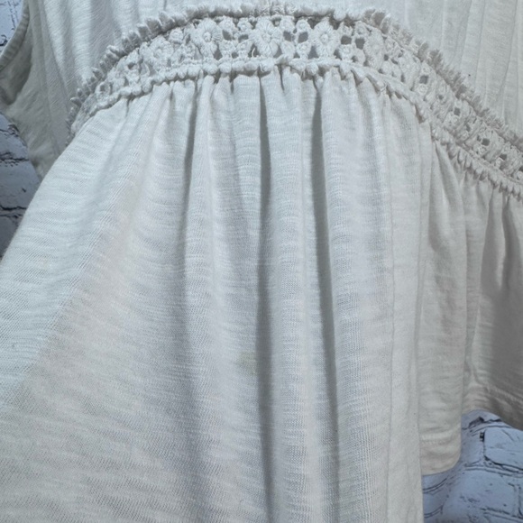 2 Piece Aerie White Sleeveless Top and Shorts Set 100% cotton - Picture 8 of 12